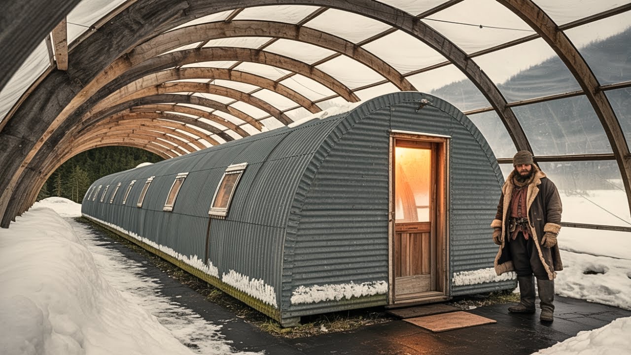 Neighbors Laughed When He Built A Greenhouse Over His Quonset—Until It Stayed 47° Warmer