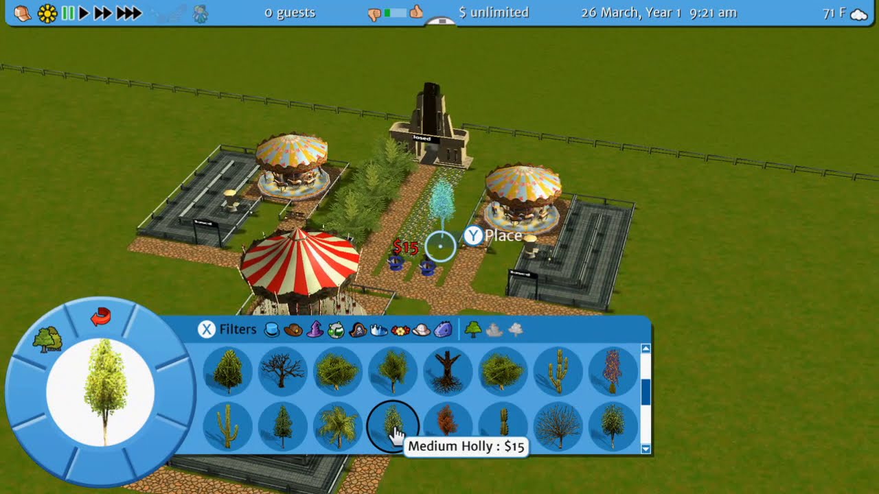Let's Build a Theme Park!