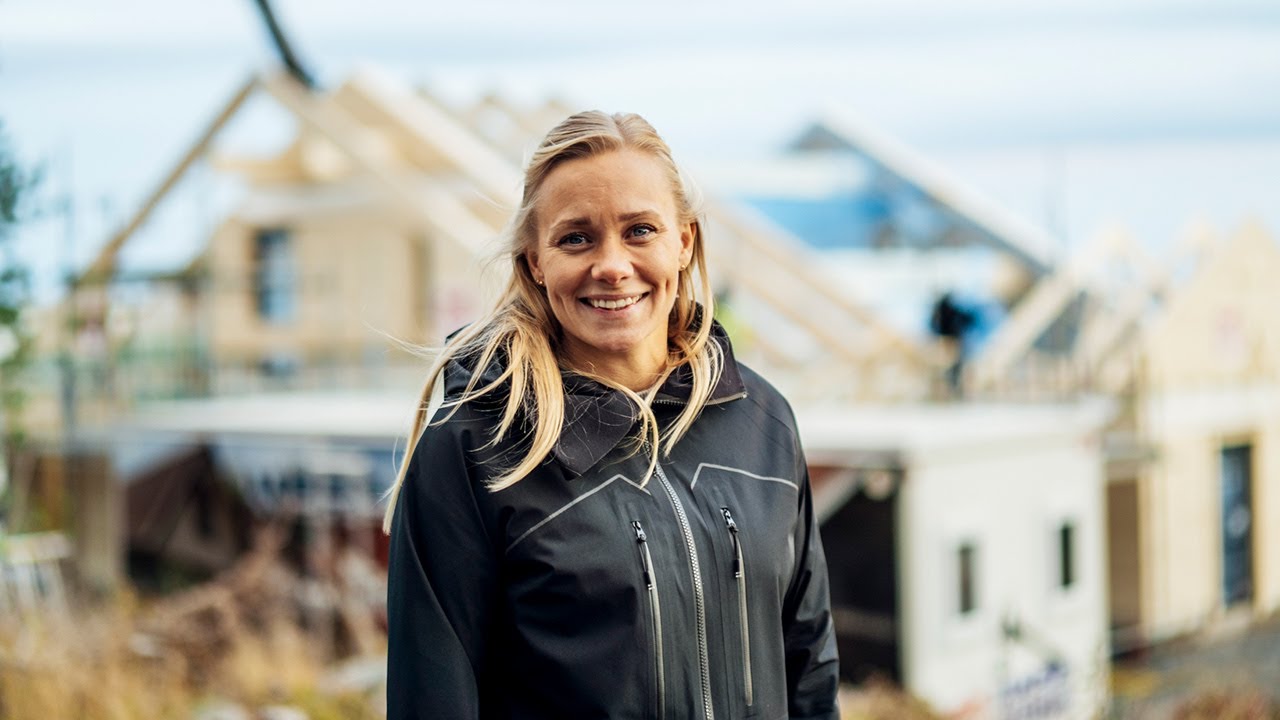 Frida Hansdotters bygger med Bra Hus på Idre Himmelfjäll, Del 2 stomresningen
