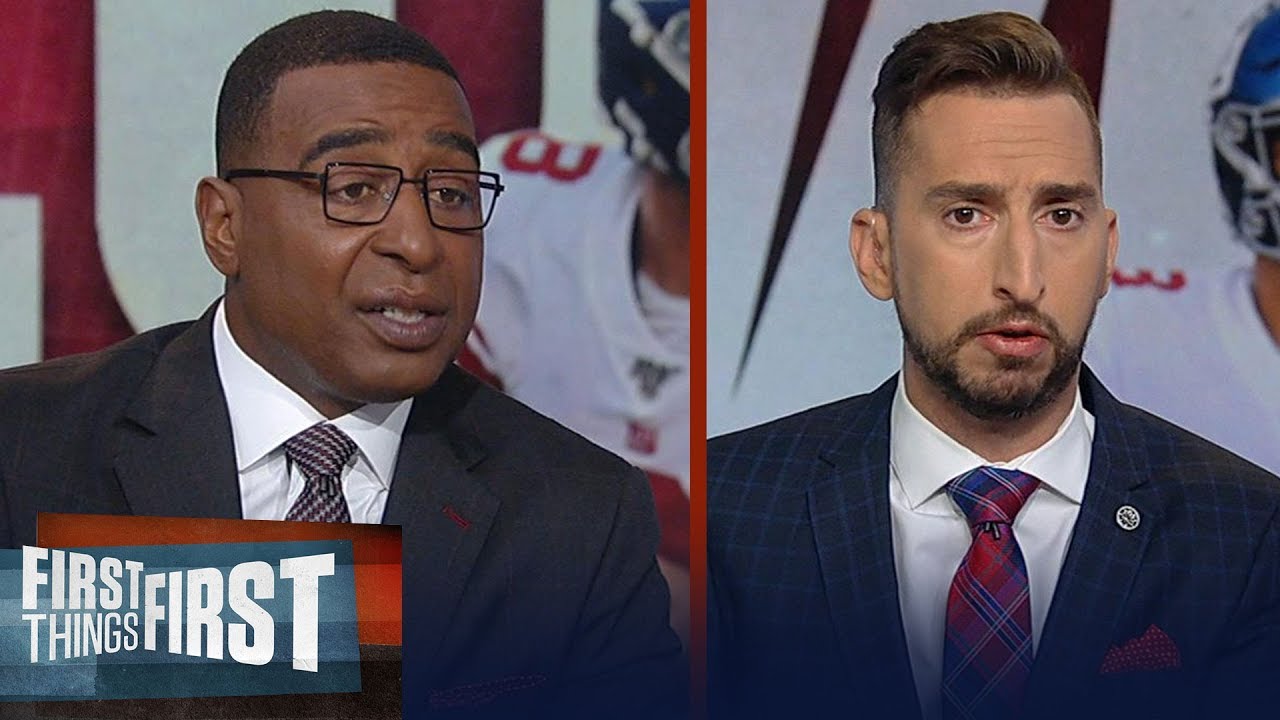 Daniel Jones debut with the Giants was very impressive — Cris Carter | NFL | FIRST THINGS FIRST