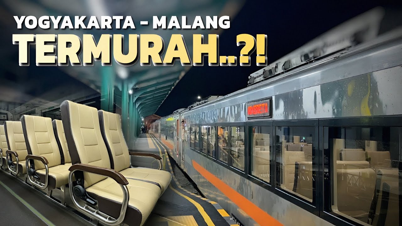 SOBAT HEMAT COCOK BANGET NAIK KERETA INI !! Trip Tarif Khusus Malabar Premium Yogyakarta-Malang