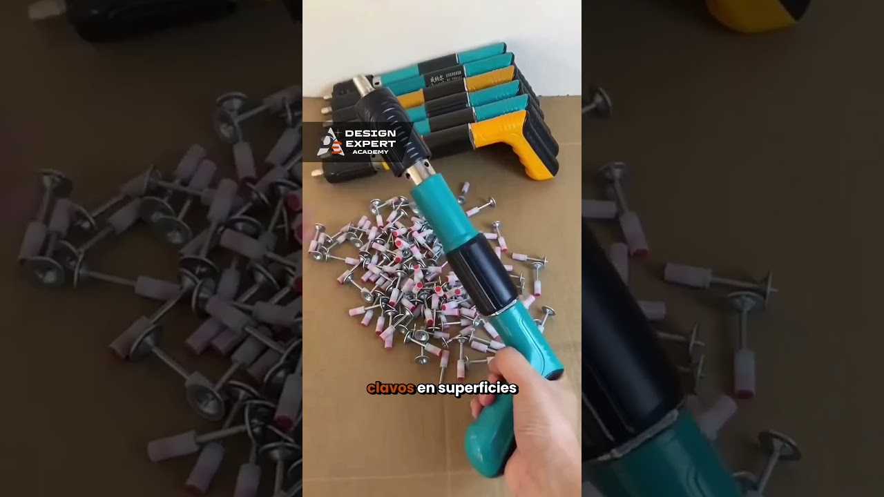 Pistola de clavos manual ajustable de 5 velocidades | DesignExpert