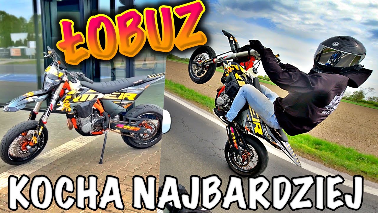 ŁOBUZ na MIASTO -Testujemy EXC 450 Supermoto