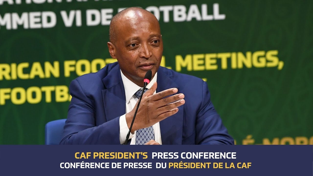 CAF President's  Virtual Press Conference - Visioconference de presse du President de la CAF