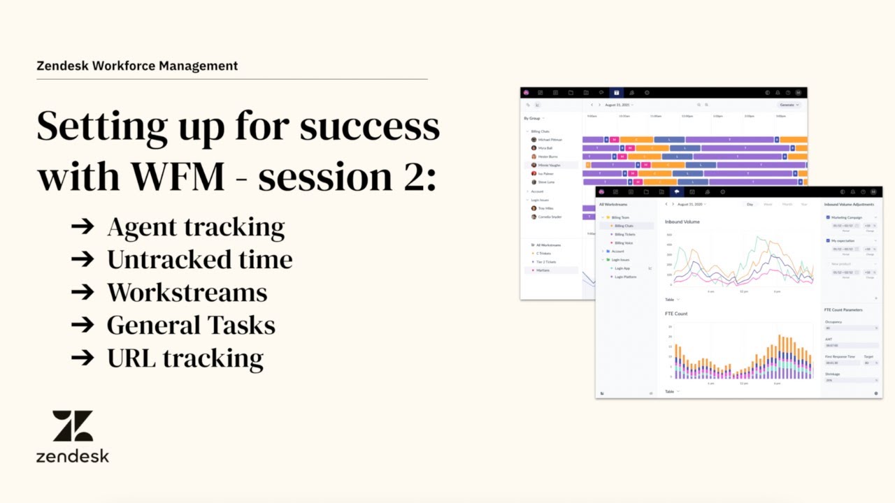 Setting up for success with Zendesk WFM: Activity tracking and segmentation