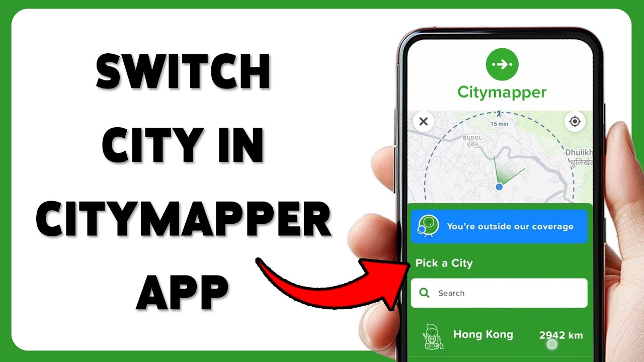 How To Switch City In Citymapper App | Set A New City In Citymapper 2025