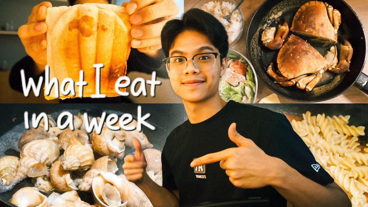 What I eat in a week | 1 tuần ở Pháp mình ăn gì?