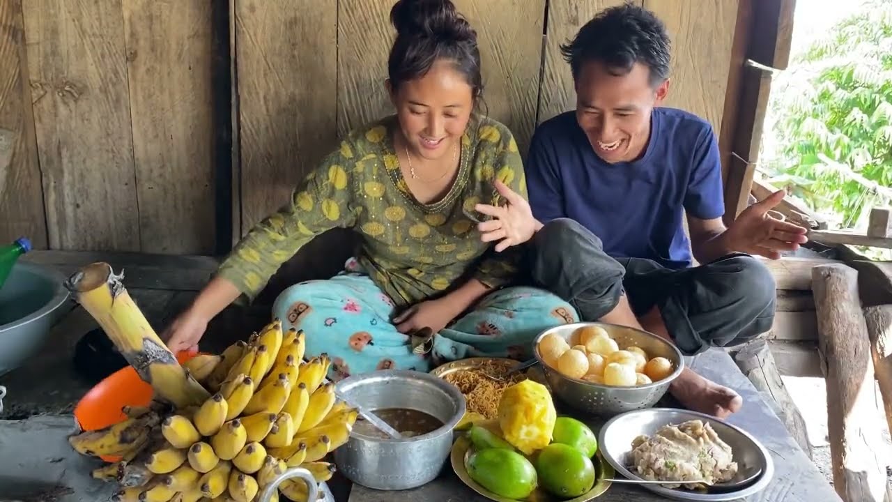 Organic mukbang ko challenge hasda hasda @Oyevillagelife