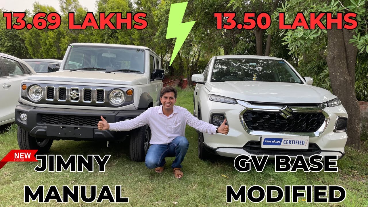 Grand Vitara Sigma modified vs Jimny Alpha White - Full Comparision