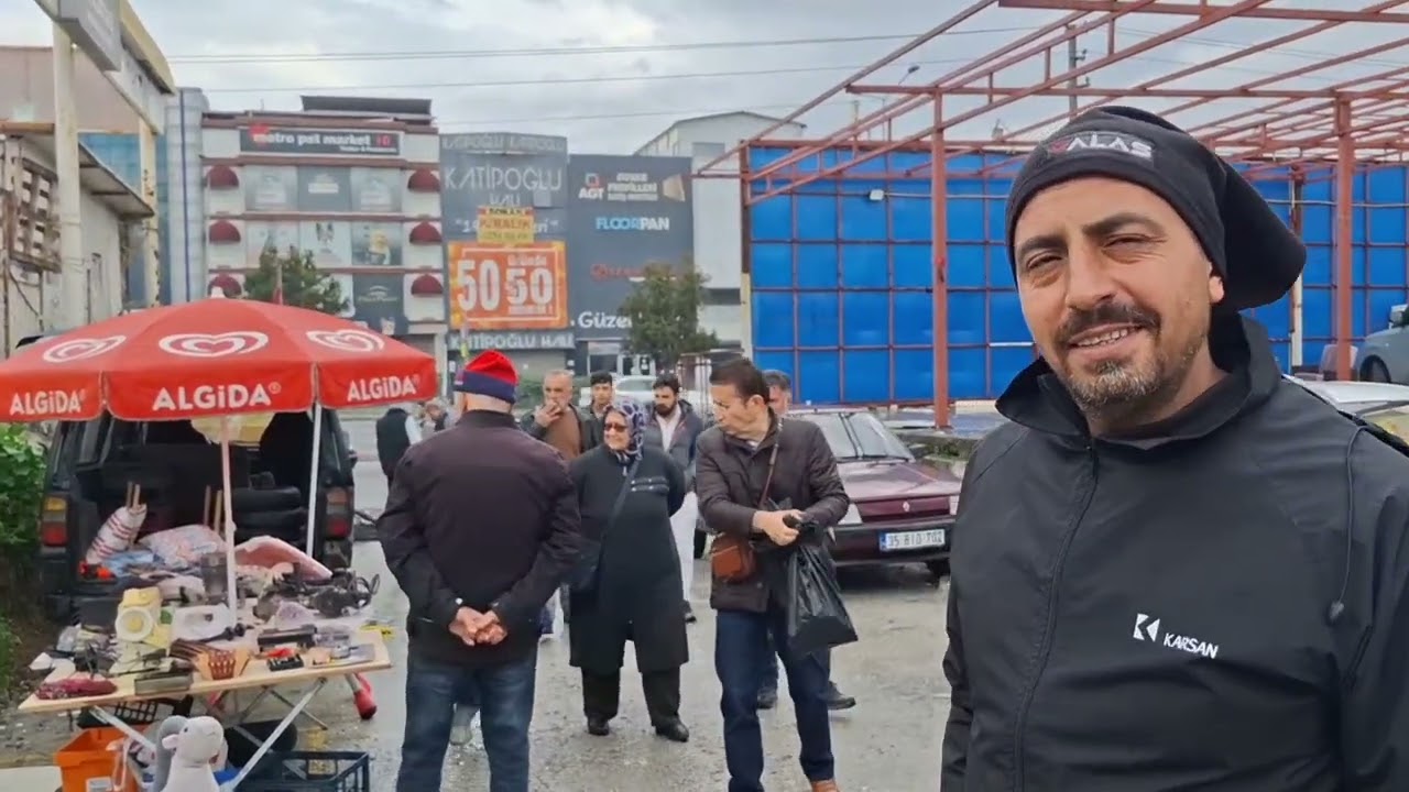 Karabağlar&Kahramanlar Antika ve Bit Pazarı 4.Bölüm Standları Ziyaret Ediyoruz Ürünleri İnceliyoruz