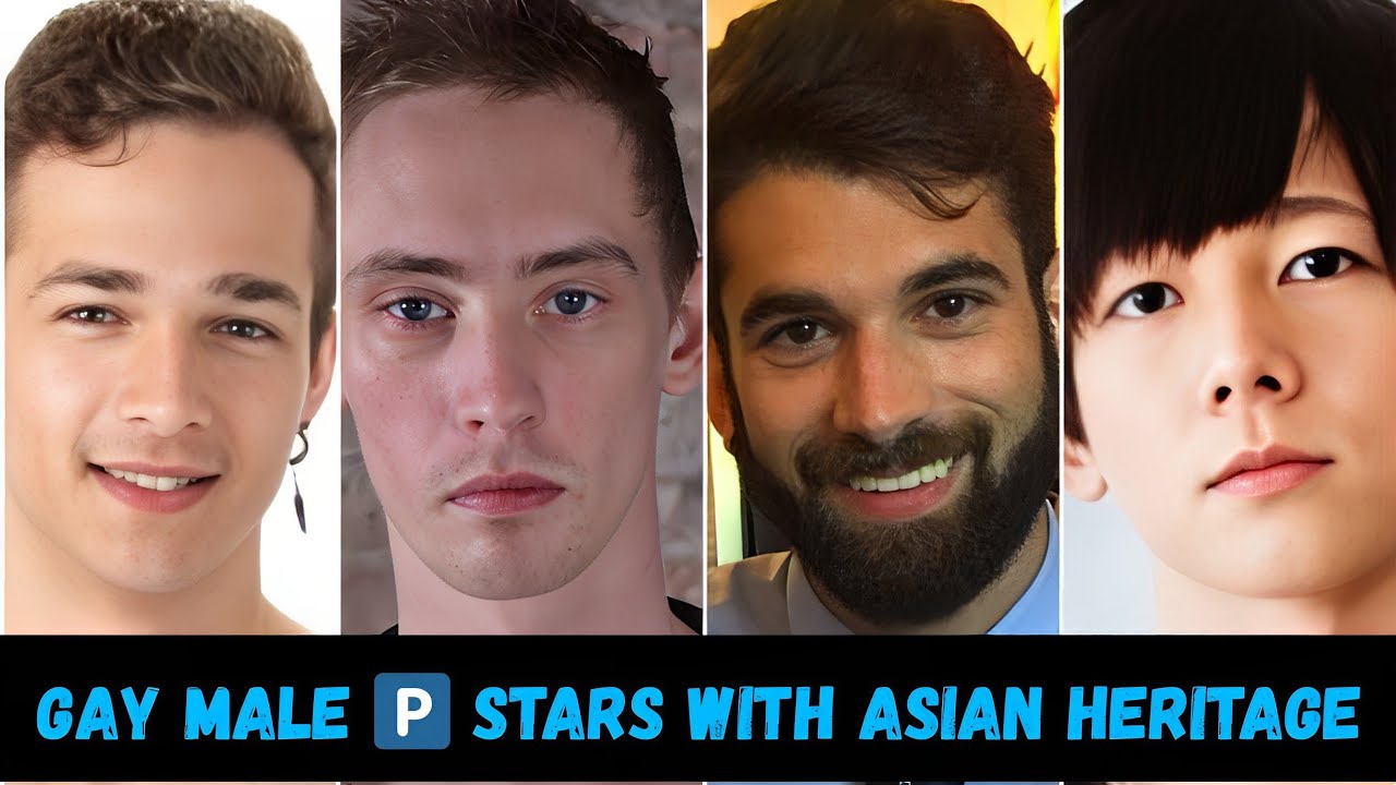 Gay Male 🅿️ Actors with Asian heritage 