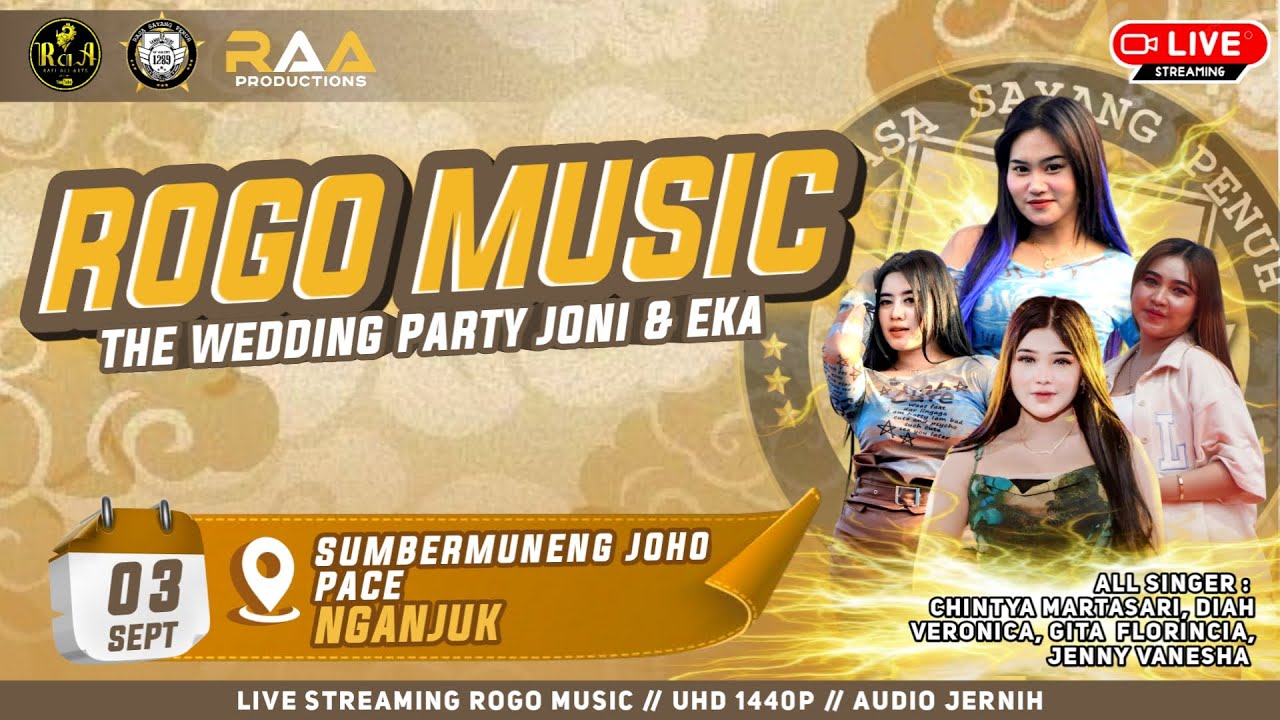 Live Rogo Music Sumbermuneng Pace Nganjuk Ft Wijaya Audio