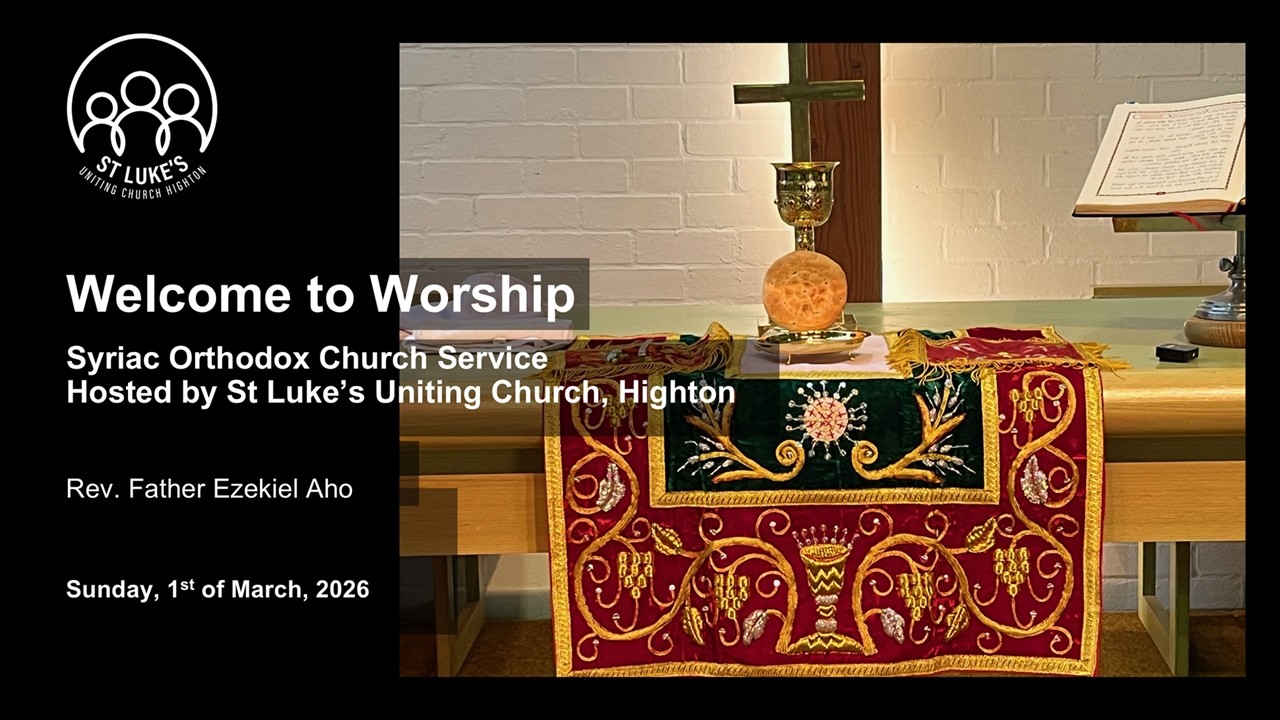 Syriac Orthodox Church Service - 2026/03/01