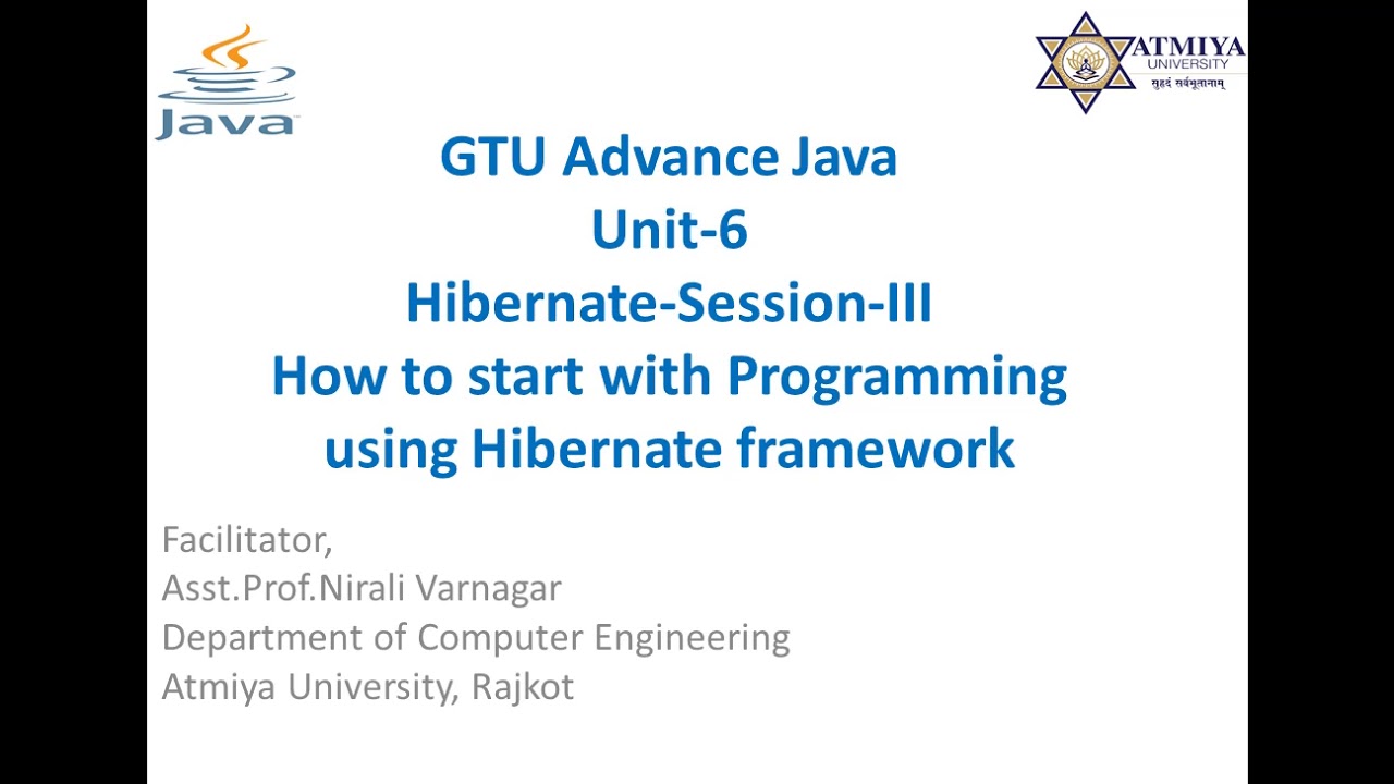 How to Create Simple Application using Hibernate Framework Session III