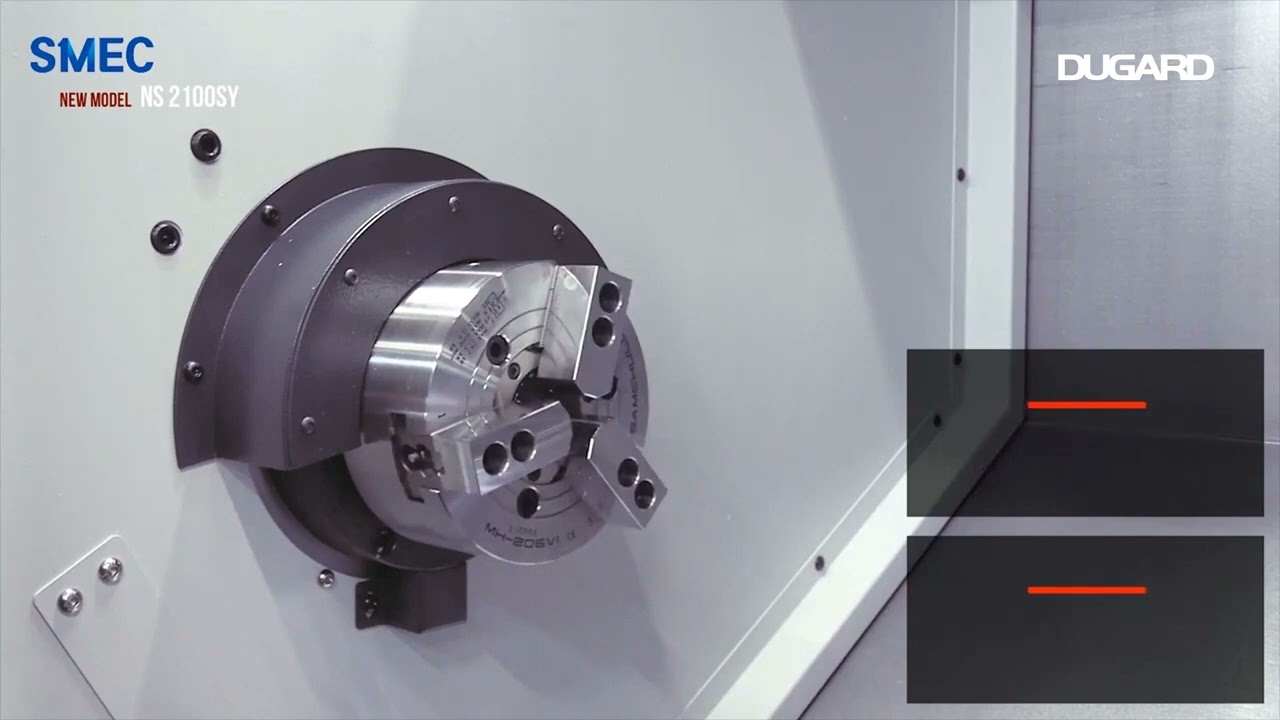 SMEC Machine Tools NS 2100SY CNC Turning Centre with Sub Spindle & Y Axis Available at Dugard.com UK