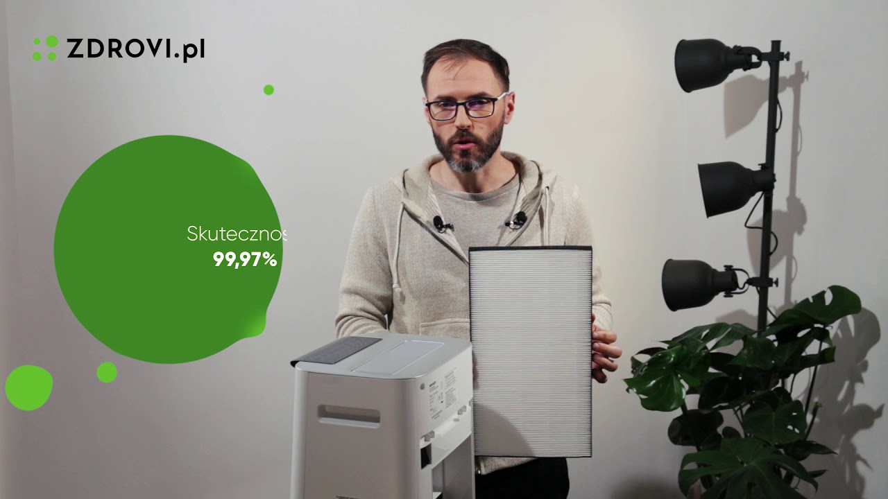 Oczyszczacz powietrza Sharp KC-G50EUW ► Prezentacja eksperta Zdrovi.pl