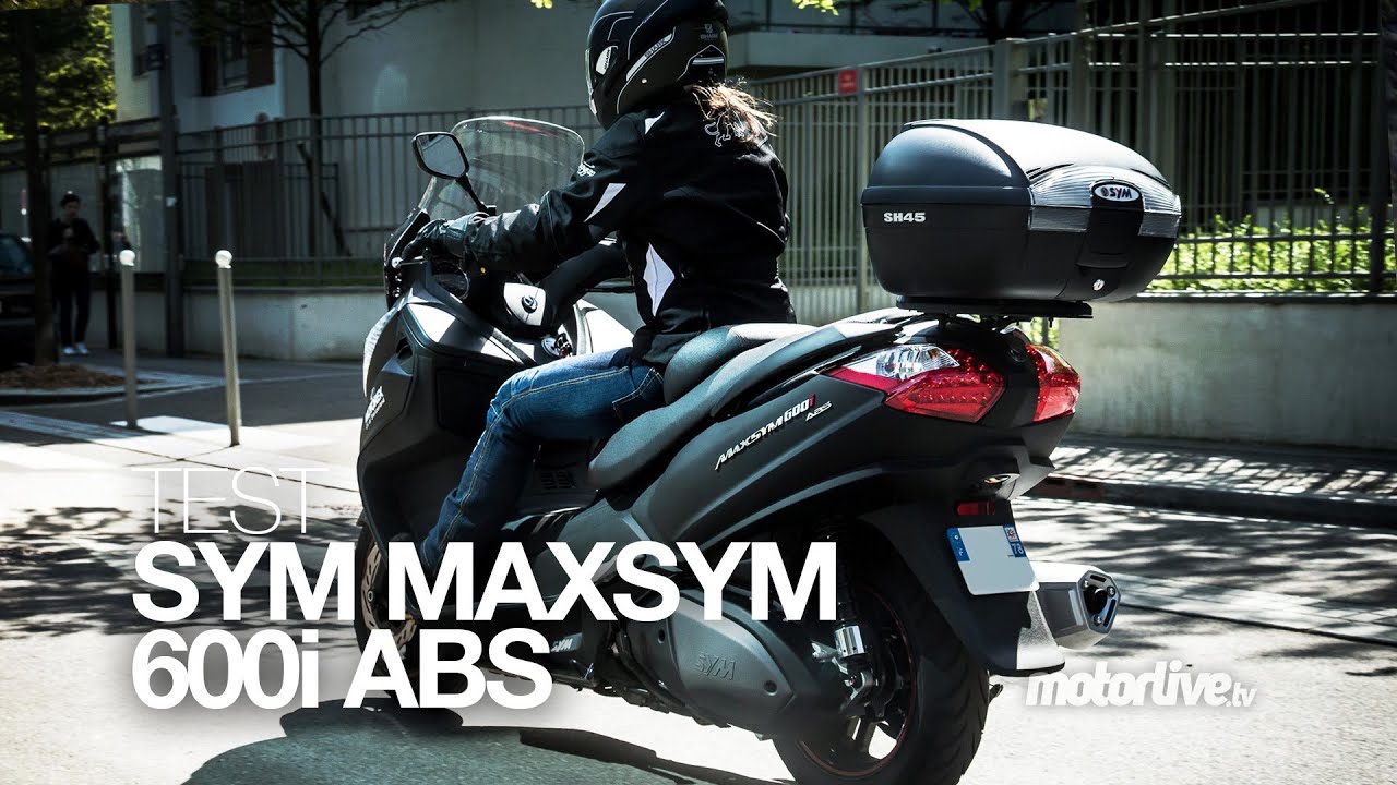 TEST | MAXSYM 600 ABS, le plus généreux des maxiscooters !