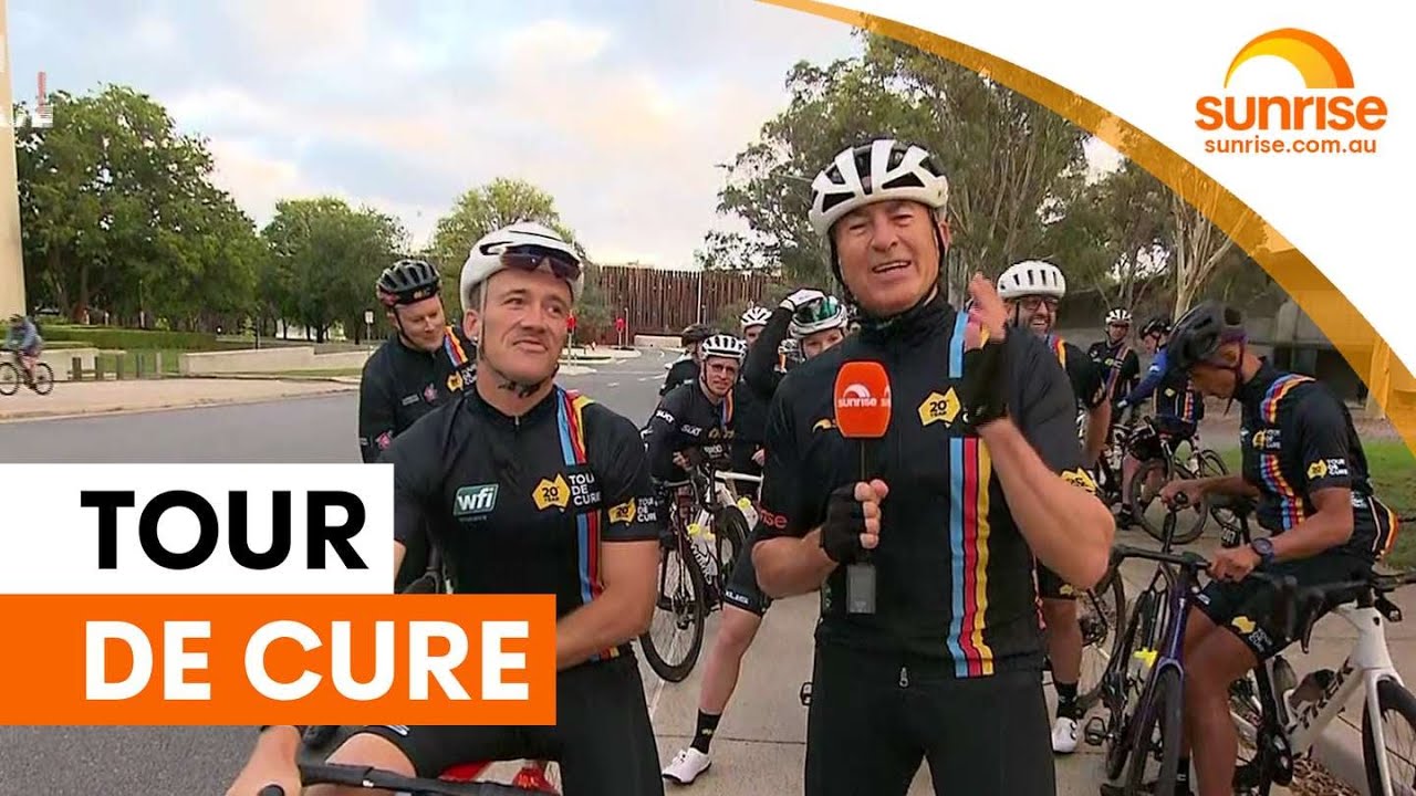 Tour de Cure riders tackle 1,600km for cancer research | Sunrise