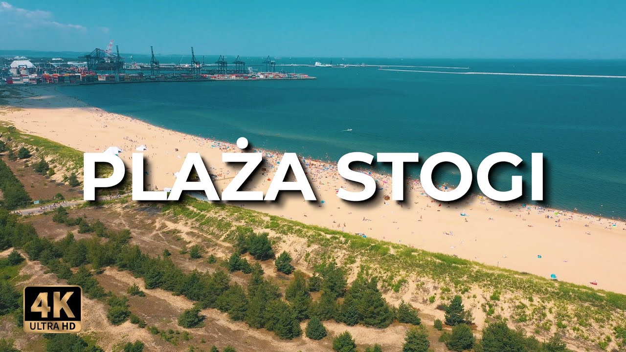 Plaża Stogi z drona | Gdańsk | Lato 2022 | LECE W MIASTO™ [4k]