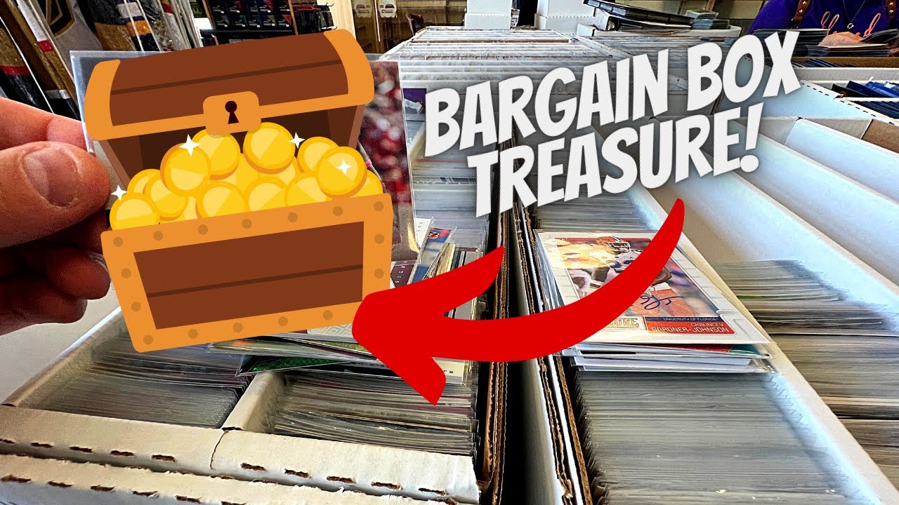Uncovering Valuable Sports Cards in The Legacy Card Shop Bargain Boxes!