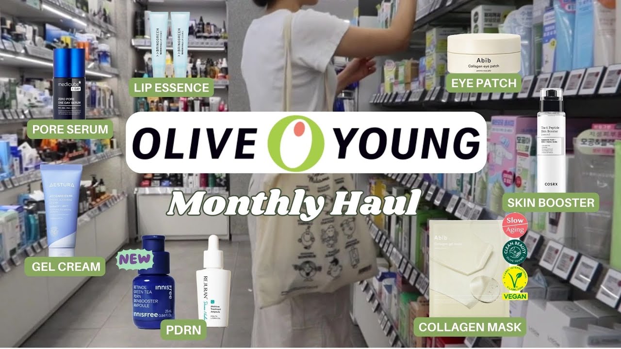 Olive Young Gold Member's Top Favorite Picks & Must-Haves 💎| Monthly Shopping + Haul Unboxing 🛍️💚