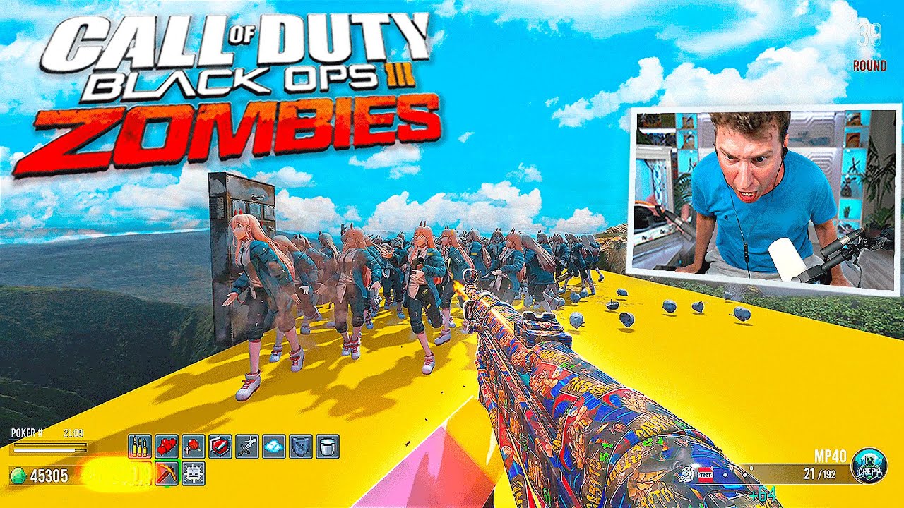 ASI SE PASA UN MAPA IMPOSIBLE - ZOMBIES