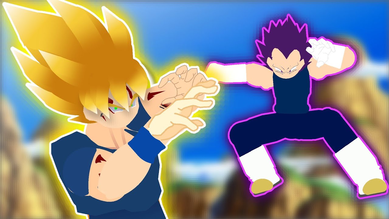Goku vs Vegeta / Stick Nodes Pro / #dragonball