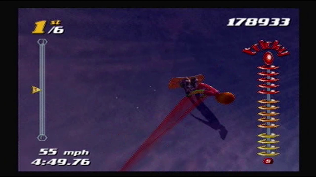 SSX Tricky - Eddie World Circuit - Elysium Alps Race