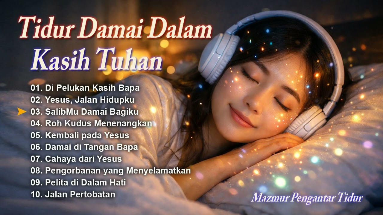 Mazmur Pengantar Tidur Penyembahan | Lagu Rohani Tenang Sebelum Tidur