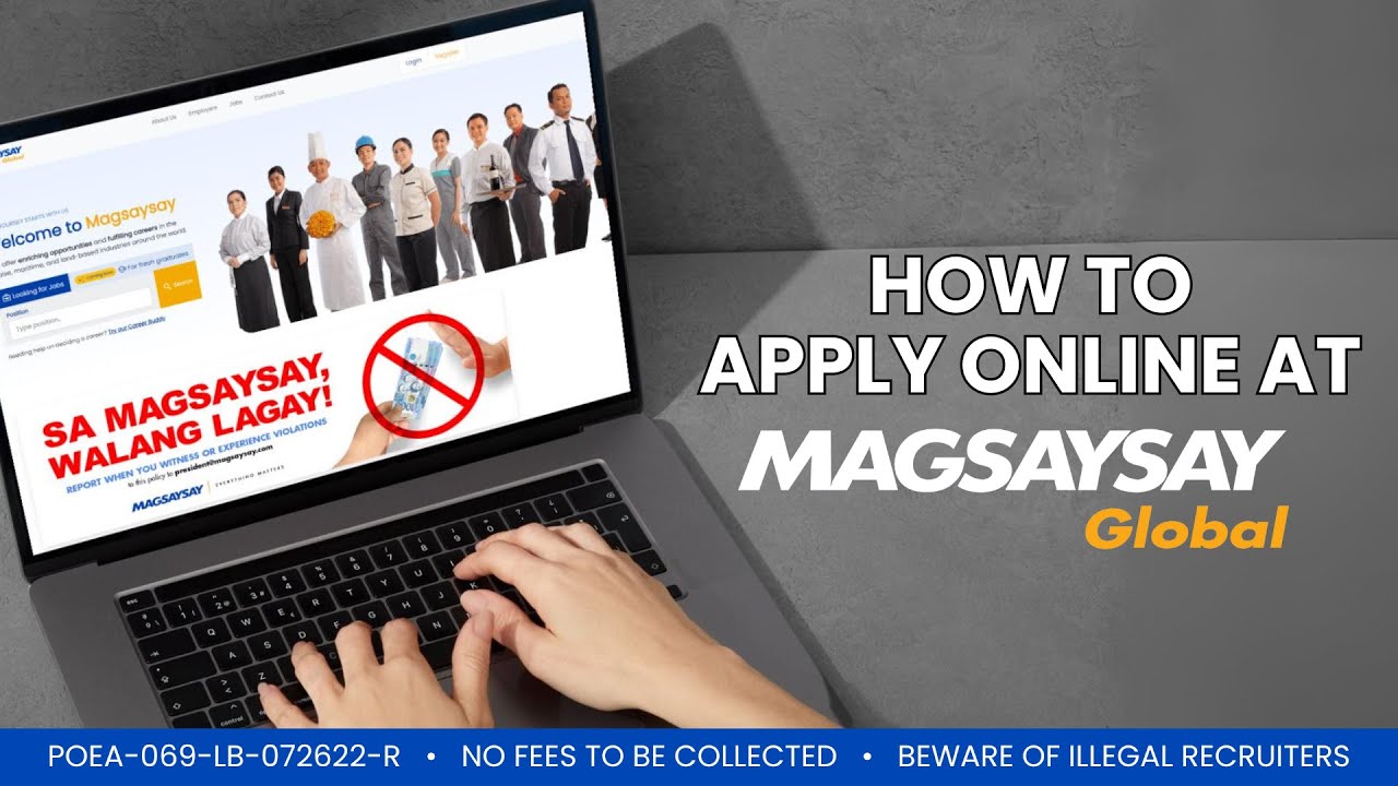 MAGSAYSAY GLOBAL Online Application Tutorial | Start your #JourneytoAbroad