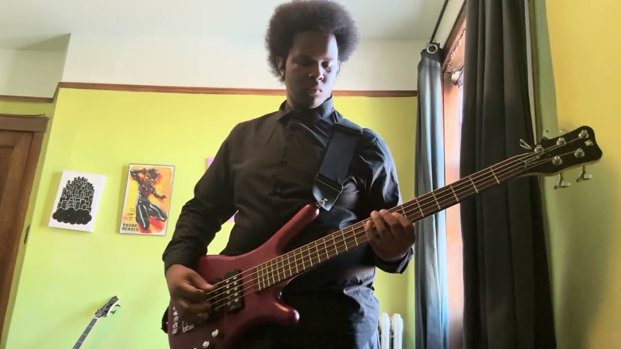 Queens of the Stone Age - In My Head Bass Cover 