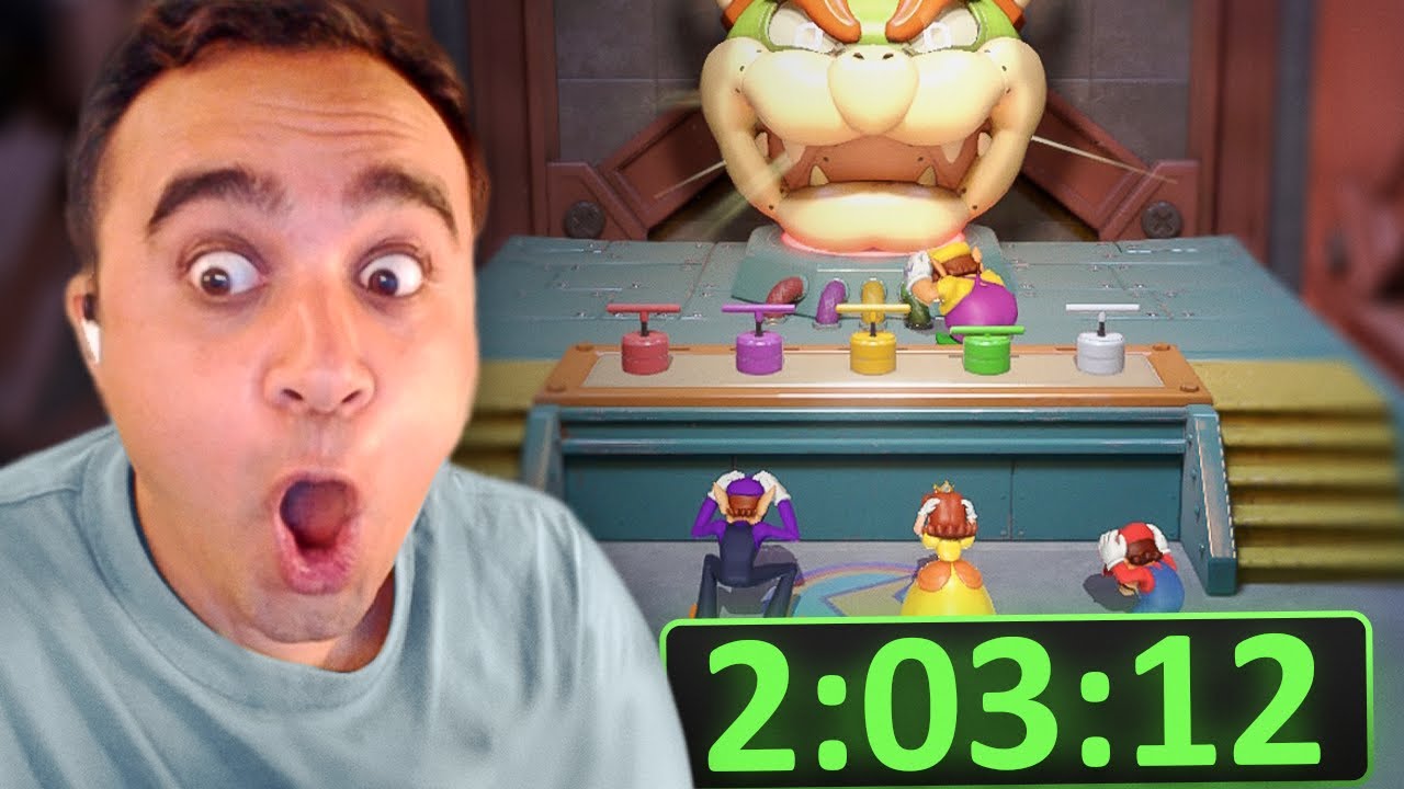 I want the Mario Party Speedrun World Record... and I will get it