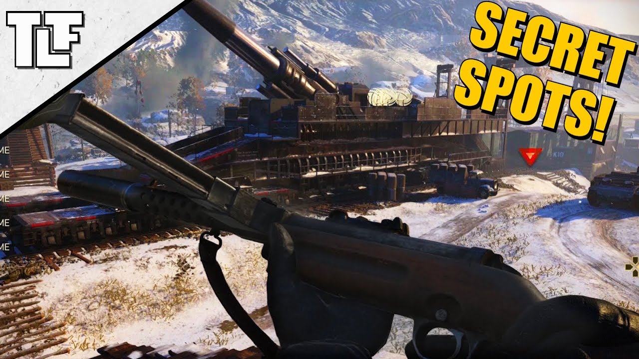 10 Call of Duty: WWII Secret Spots and Out of Map Glitches (COD WW2 Strafe Jumps)