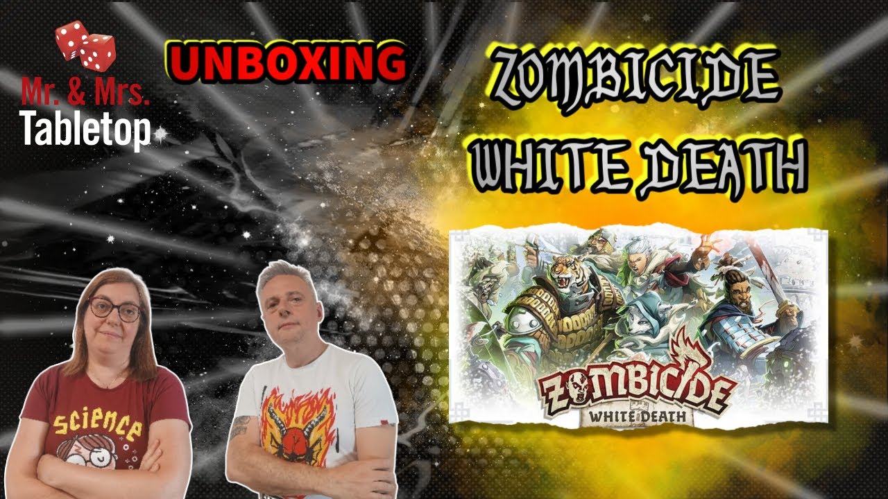 UNBOXING MOSTRUOSO: ZOMBICIDE WHITE DEATH È ARRIVATO!