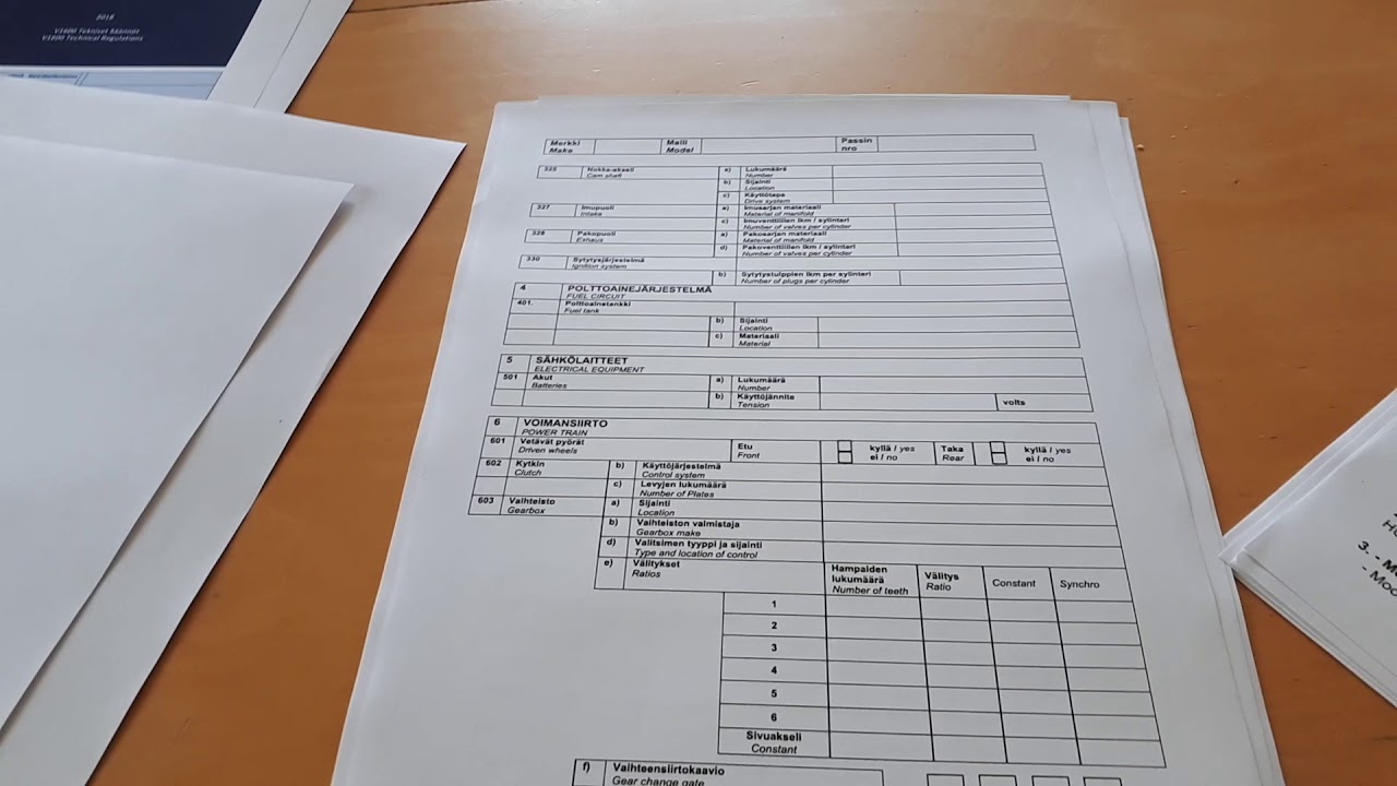 V1600 projekti osa1. Paperit&ouml;it&auml; tiedossa.