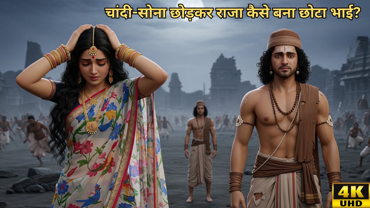 तीन भाइयों की जादुई कहानी | चांदी-सोना छोड़कर राजा कैसे बना छोटा भाई? 😱 |#MoralStory #HindiStory
