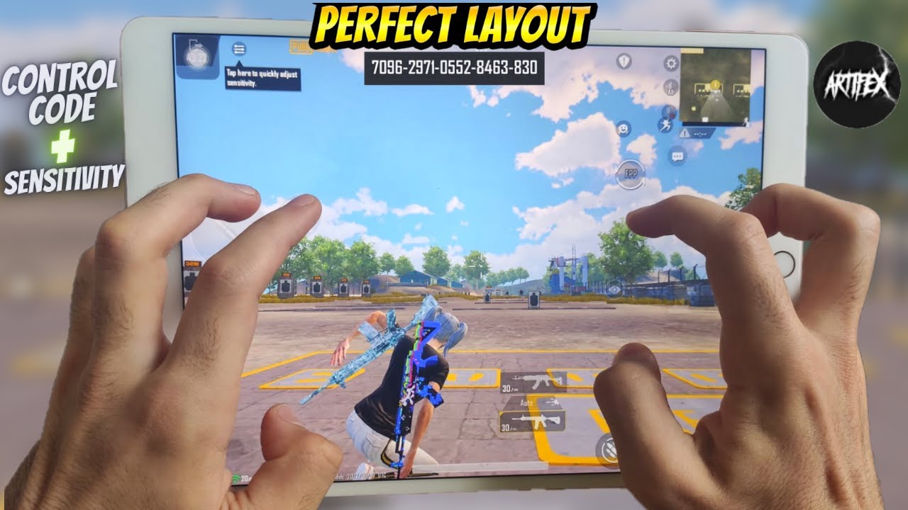 😈BEST SENSITIVITY AND CONTROL FOR IPAD🔥 / Pubg Mobile iPad Generations,7,8,9,Air;3,4,Mini,5,6