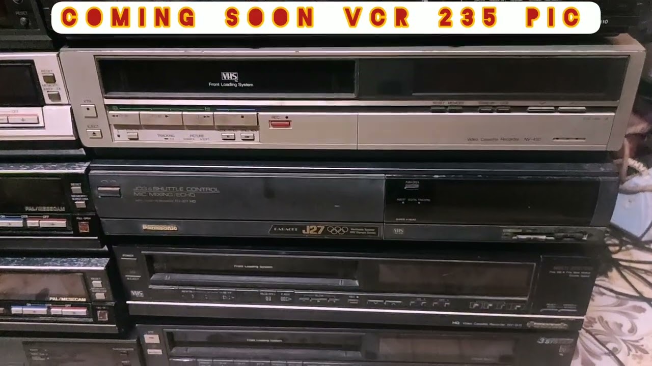 National VCR  full working condition sale  contact number 9152992014