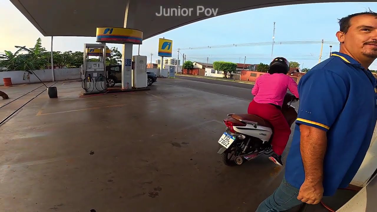 POV - Abastecendo e completando a Strada na gasolina