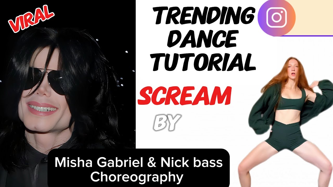 Scream – Michael & Janet Jackson | Choreography by Misha Gabriel & Nick Bass | Dance Tutorial