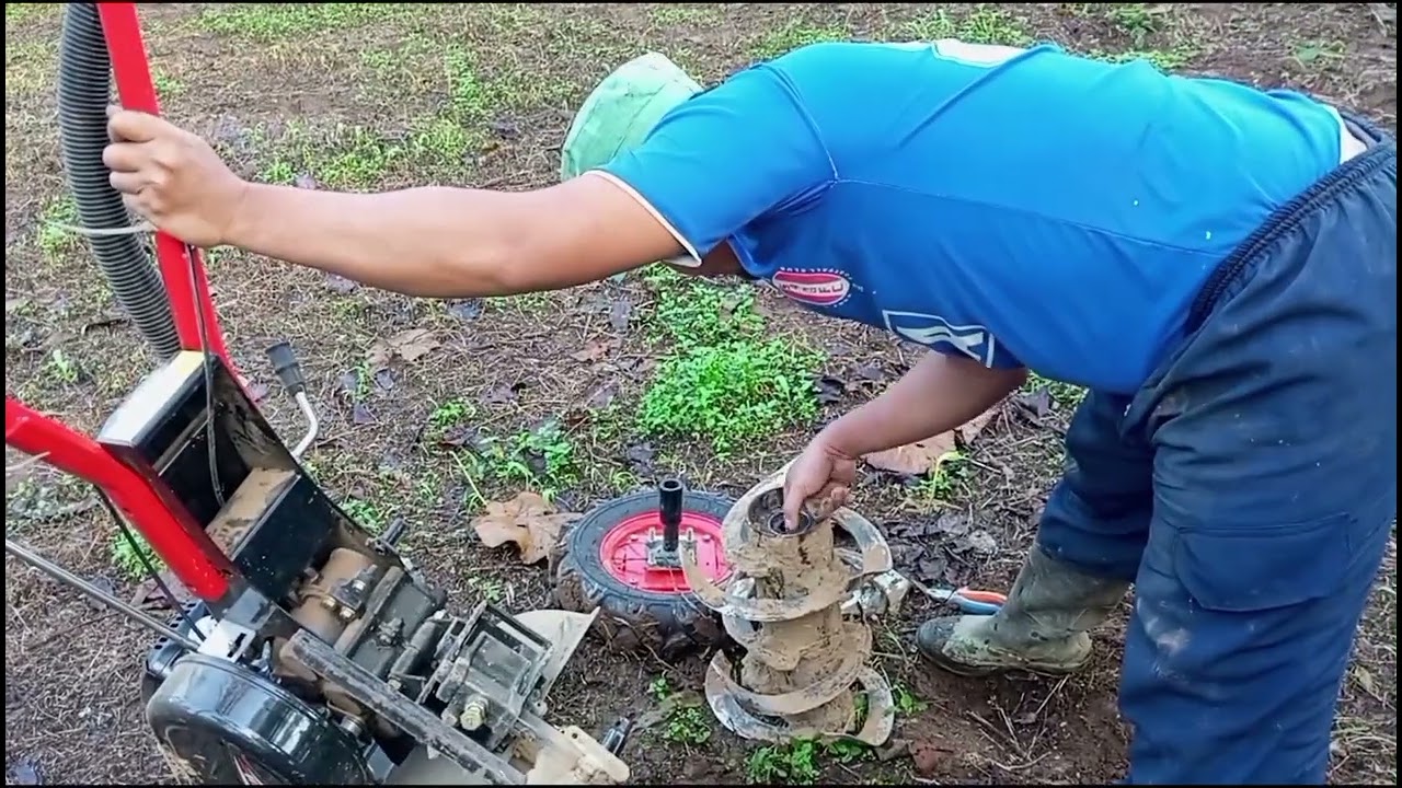 Cara memasang roda rotary pada Cultivator Quick Baja
