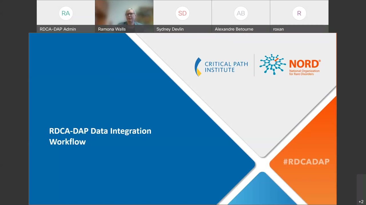 RDCA-DAP Data Ingestion and Curation Process