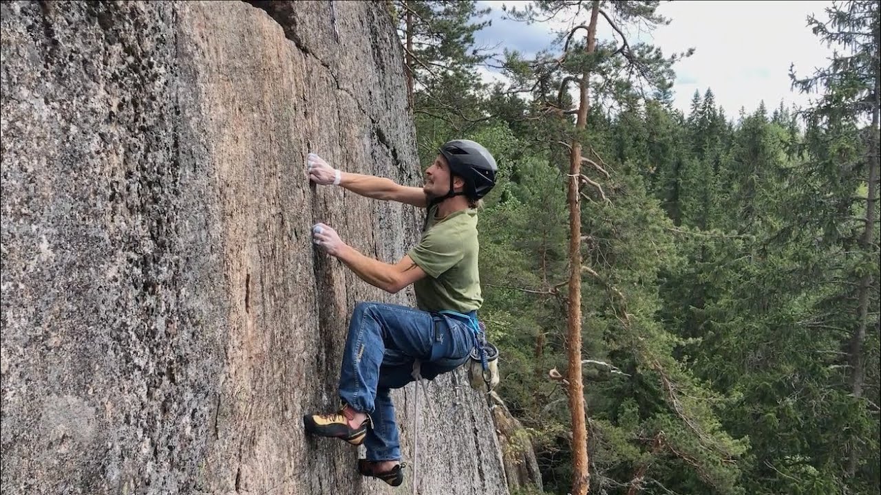 Climbing at Rapionvuori