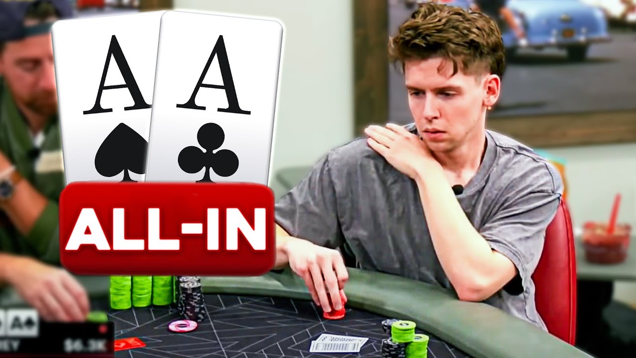 Corey Eyring With Pocket Aces 5 Straight Hands