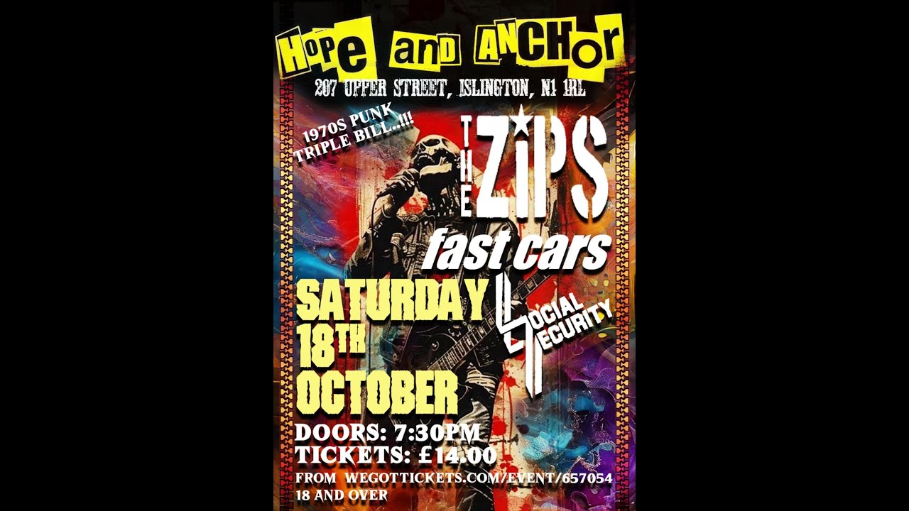 SOCIAL SECURITY Live At The Hope And Anchor London Full Show 18.10.2025
