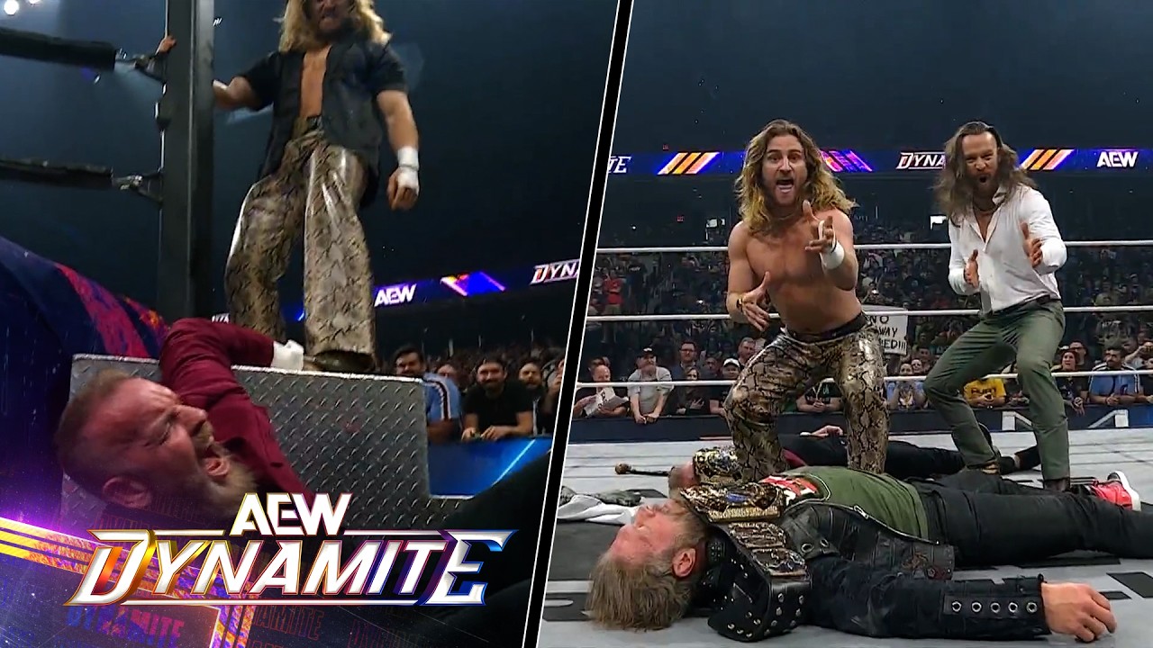 5-секундная поза Cope & Cage выходит ИЗ-ПОД КОНТРОЛЯ! | AEW Dynamite, 27.05.26