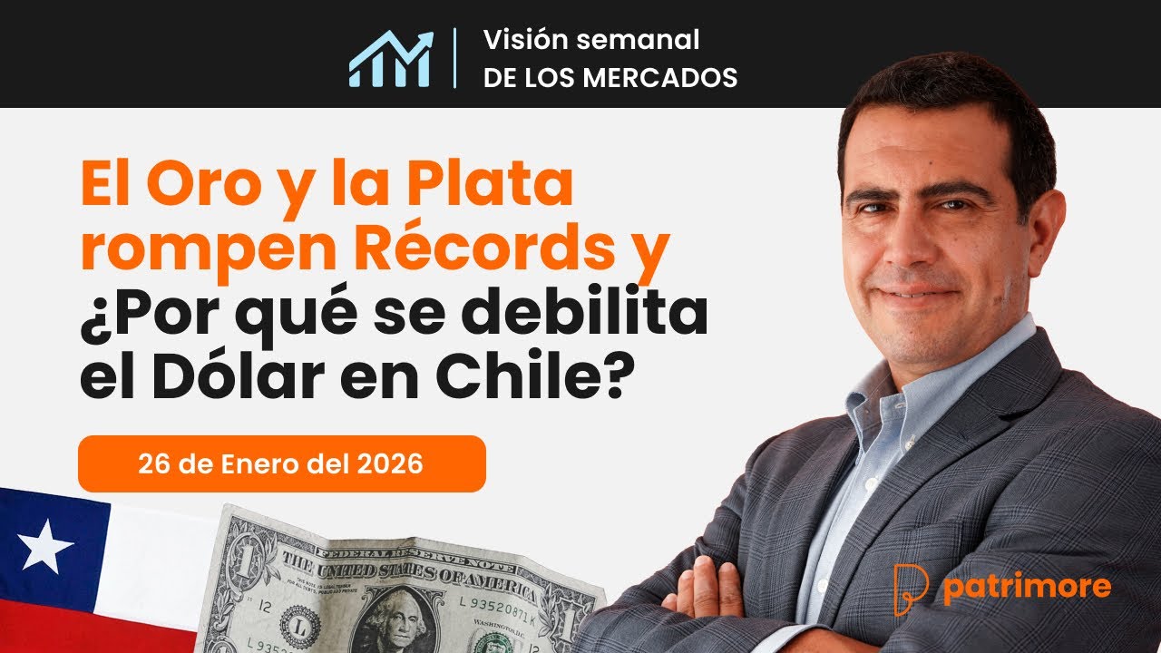 El ORO y la PLATA rompen RÉCORDS y ¿POR QUÉ se DEBILITA el DÓLAR? -  Visión Semanal de los Mercados
