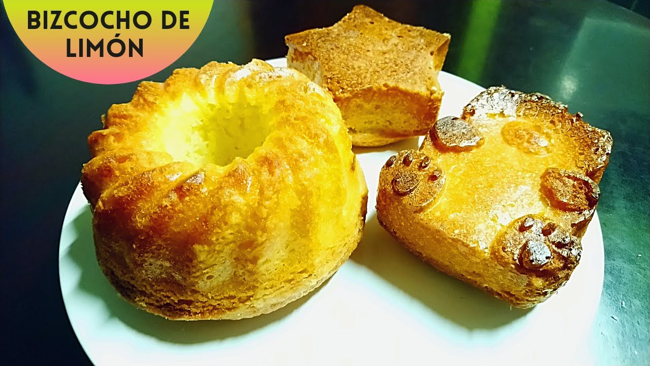 RICO BIZCOCHO DE LIMÓN 🍋 | Molde de silicona