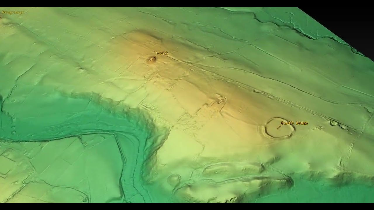 Brú na Bóinne landscape in 3D | LiDAR Landscape Model