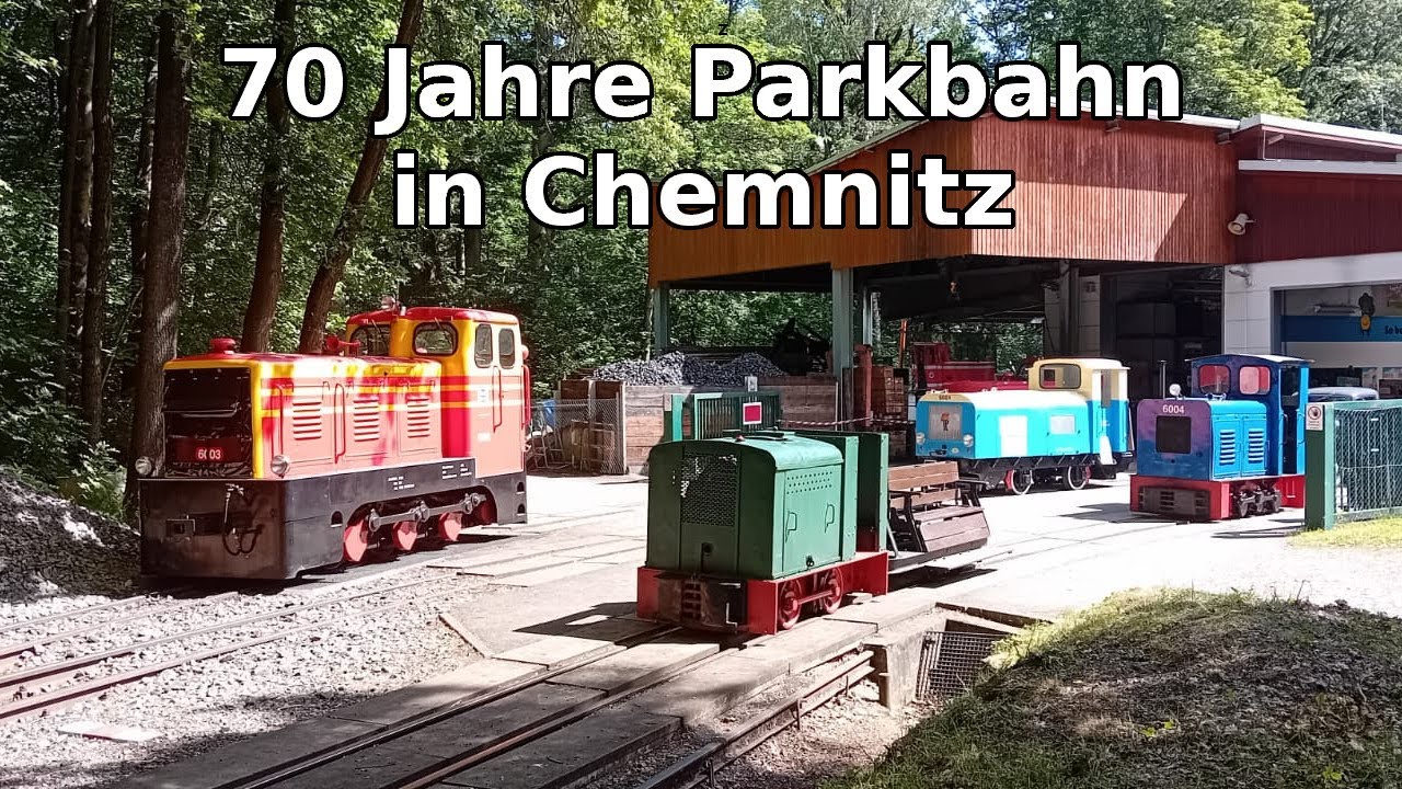 70 Jahre Parkeisenbahn in Chemnitz Küchwald
